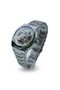 Legacy Automatic Skeleton Watch for Men Stainless Steel Strap Silver Dial watch - 3