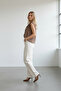 Women's Transparent Ruffled Blouse - 4