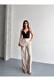 Göğsü Oval Demir Bodysuit Brown - 3