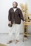 High Waist Pants with Pockets Tsd260157 Stone Color - 3