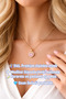 Heart Necklace – Stylish Women's Necklace with Zircon Stones, Gift for Lover, Romantic Design, Everyday and Special Occasion - 3