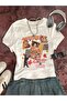 Kemer Boy Retro Monskiski Catcrop Bluz
