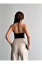 Göğsü Oval Demir Bodysuit Brown - 5