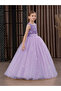 Girls Sequin Bow Detail Mesh Maxi Party Dress - 5