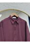 Behiye Bead Embroidery Detailed Shirt-Eu2964 Plum - 3