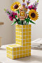 مزهرية زخرفية على شكل حرف L - 3