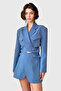 Long Sleeve Blazer & High Waist Skirt 2 Piece Set