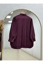 Behiye Bead Embroidery Detailed Shirt-Eu2964 Plum - 8
