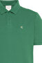 Men's Regular Fit 100% Cotton Ck Logo Short Sleeve Green T-Shirt - 3