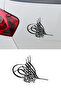 Ottoman Tughra Sticker - Ottoman Coat of Arms Auto Sticker - Car Motor Sticker 15X12Cm - 4