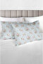 100% Cotton Akfil Betsy Pillowcase Set of 2 - 50X70 cm Light Blue - 2