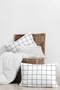 100% Cotton Akfil Elona Pillowcase Set of 2 - 50X70 cm Anthracite - 3