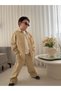 Boys' Natural Cotton Linen Suit Breathable Summer Combination - 4