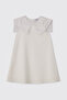 Girl's White Dress - 3