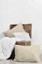 100% Cotton Akfil Dean Pillowcase Set of 2 - 50X70 cm Beige - 3