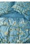100% Cotton Satin Van Gogh Almond Blossom Double Duvet Cover Set Turquoise (200X220 cm) - 4