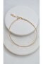 Colorful Mini Natural Stone Bead Anklet - 2