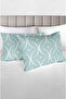 100% Cotton Akfil Pearl Pillowcase Set of 2 - 50X70 cm Turquoise - 2