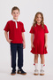 Girl's Knitted Red Dress - 6