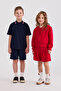 Boy's Short Sleeve Navy T-Shirt - 7