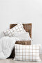 100% Cotton Akfil Elona Pillowcase Set of 2 - 50X70 cm Brown - 3