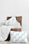 100% Cotton Akfil Fedora Pillowcase Set of 2 - 50X70 cm Blue - 3