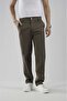 Elastic Waist Regular Fit Chino Lycra Men's Trousers - 3