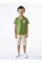 Boy's 2-Piece Summer Top and Bottom Set (T-Shirt + Shorts) 4-8 Years 6622