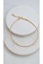 Colorful Mini Natural Stone Bead Anklet