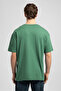 Aylex Men's Loose 100% Cotton Printed Crew Neck T-Shirt Green - 3