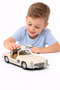 1:36 Scale -1954 Mercedes-Benz 300 SL Coupé Die-Cast Car,Pull-Back Action-Beige - 4