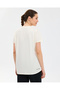 W Crew Neck Graphic Tee T-Shirt Women's White Tee S221482-3855 - 3