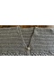 Gray Glittery Hand-Knitted Cardigan – Cotton Blend, Stylish & Casual Wear - 7