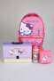 حقيبة مدرسية لتقويم العظام مرخصة من x Dekomus "Candy Kitty Collection"، حقيبة بمقبض، حقيبة تغذية، حقيبة للمدرسة الابتدائية.