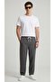 Men's Smoked Linen Trousers Muslin Fabric Oversize Comfortable Fit Daily Use