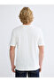 Create Your Style with Uzg Store Ecru Crew Neck Printed Men's T-Shirt - 4