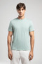 Logos Men's Regular Fit 100% Cotton Printed Crew Neck T-Shirt Green - 2