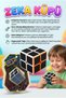 My First Intelligence Cube 2X2X2 Cubix! Non-Stuck Fast Mechanism Carbon Fiber Detailed Colorful Educational Toy