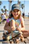 San Diego Vintage Washed Girls' Cap Hat |   Adjustable Buckle, (Ages 7-15)