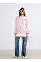 Crew Neck Women's Sweatshirt Tunic