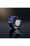 Azure Classic Analog Watch for Men Blue Dial PU Leather Strap Quartz Movement Date Display - 4