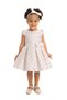 Heart Themed Evening Dress Baby Girl Special Occasion Dress - 6-12-18-24 Months 34171Pr - 3