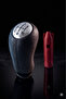 Renault Megane 2-3 Clio 3-4 Laguna Symbol Fluence Compatible Leather Patterned Gear Shift Knob (Oem 8200079112)