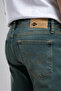 Normal Waist Slim Straight Stone Men's Denim Pants 262 Lcm 121002 Jagger Octopus Jnb - 6