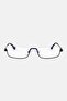 Women WRJ1795HS Rectangular Reading Glasses, Navy
