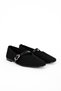 Urban Women's Thin Knitwear Fabric Blunt Toe Single Strap Ballerina Shoes B4510 - 3