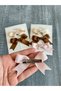 Girl's Sweet Colors Ribbon Bow 6-Piece Clip Buckle Set - 4