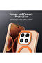 Case for Xiaomi 17, CandyCase MagSafe, shockproof, orange - 2