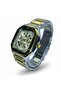 LEEWAS Apex Chrono Men’s Luxury Watch Two Tone Silver Gold Stainless Steel Square Dial Quartz - 3