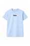 Unisex Think Printed Oversize Crew Neck T-Shirt